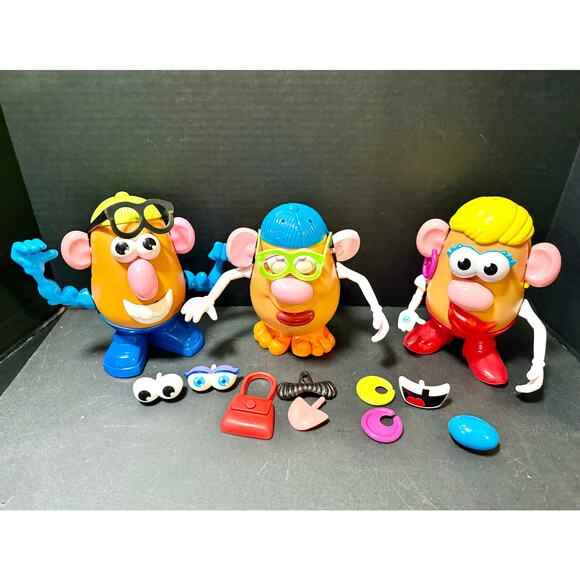 Mr. Potato head Set M: 3 heads 39 accessories mix & match - Picture 1 of 4